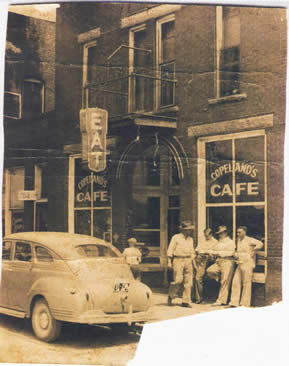 Copeland's Cafe in Cowan, Tennessee
