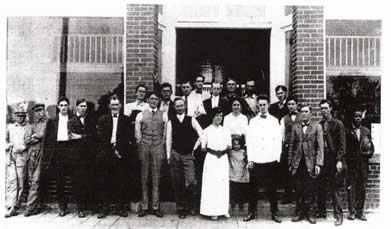 Employees of Forgy Brothers department store.